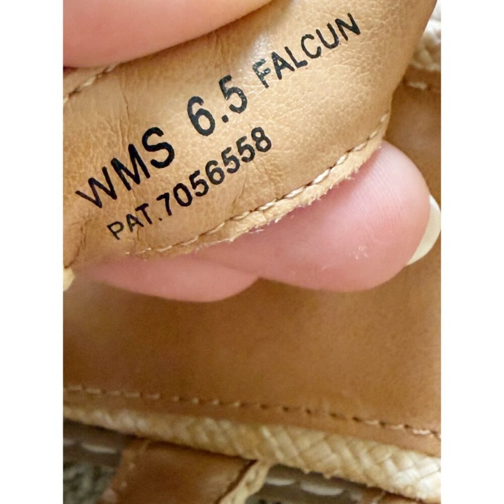 DV by Dolce Vita Fyona Raffia Buckle Fisherman Flat Mules Size 6.5 Beige - Picture 10 of 11
